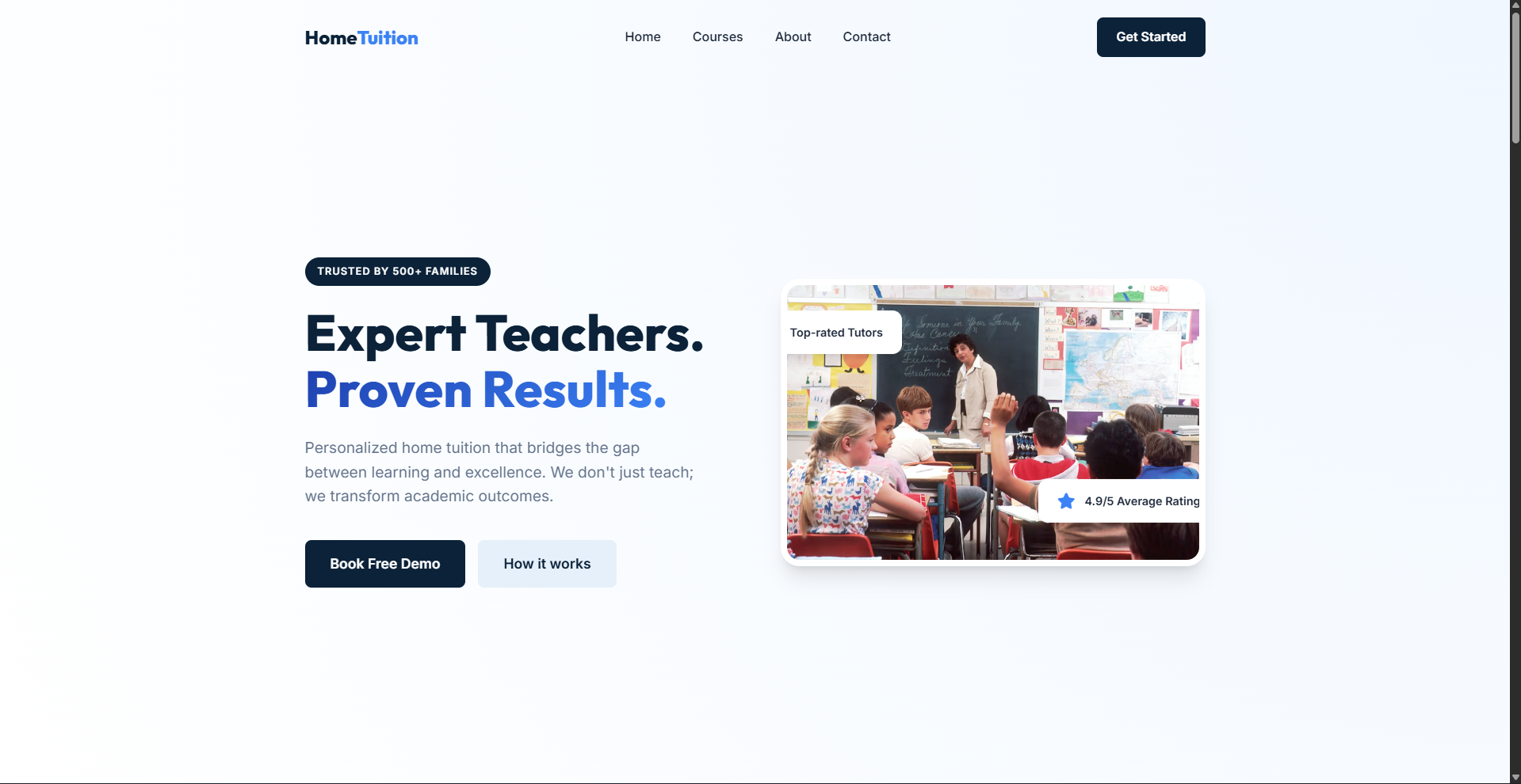 Target Tutors Platform